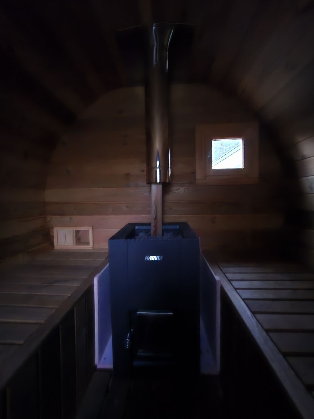 Saunas & Accessoires: Saunaofen Holz Harvia Linear 22  – D'occasion à Oberägeri par Kenwood4 4