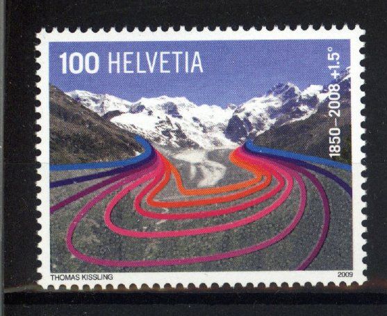 Tutti i francobolli: 2009, Schützen wir die Gletscher ** – Usato da Willisau venduto da Vollstempel