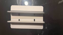 Support Laptop Extensible Argent Métallique - Réglable 17"