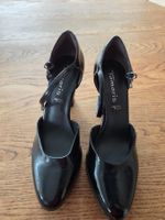 Tamaris Pumps Lackschwarz Grösse 41 , neu