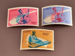 Guinea 1962 briefmarken