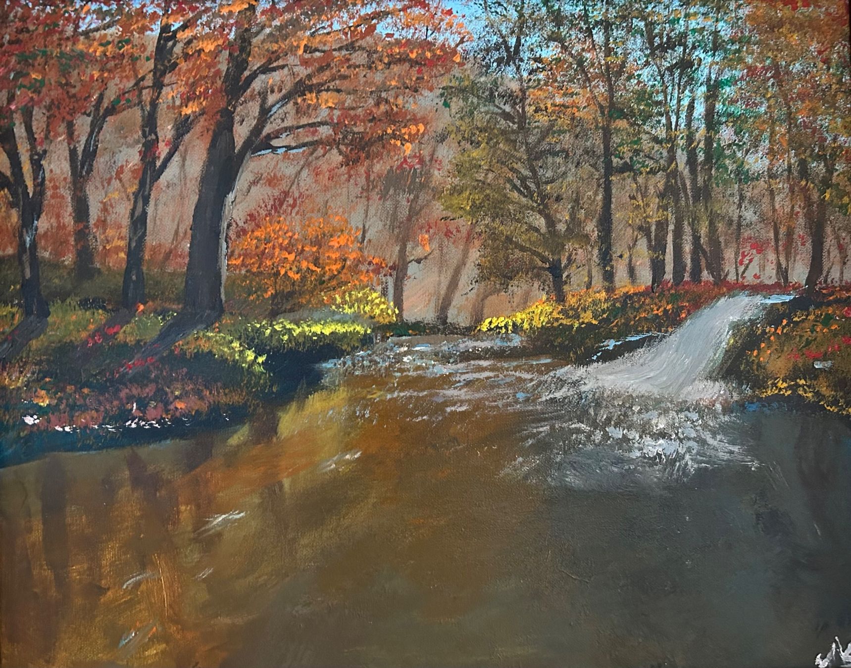 Dipinti: Herbst Landschaft Gemälde 40x50cm – Nuovo (secondo la descrizione) da Pfäffikon SZ venduto da Andrei_Moro_Kunst 2
