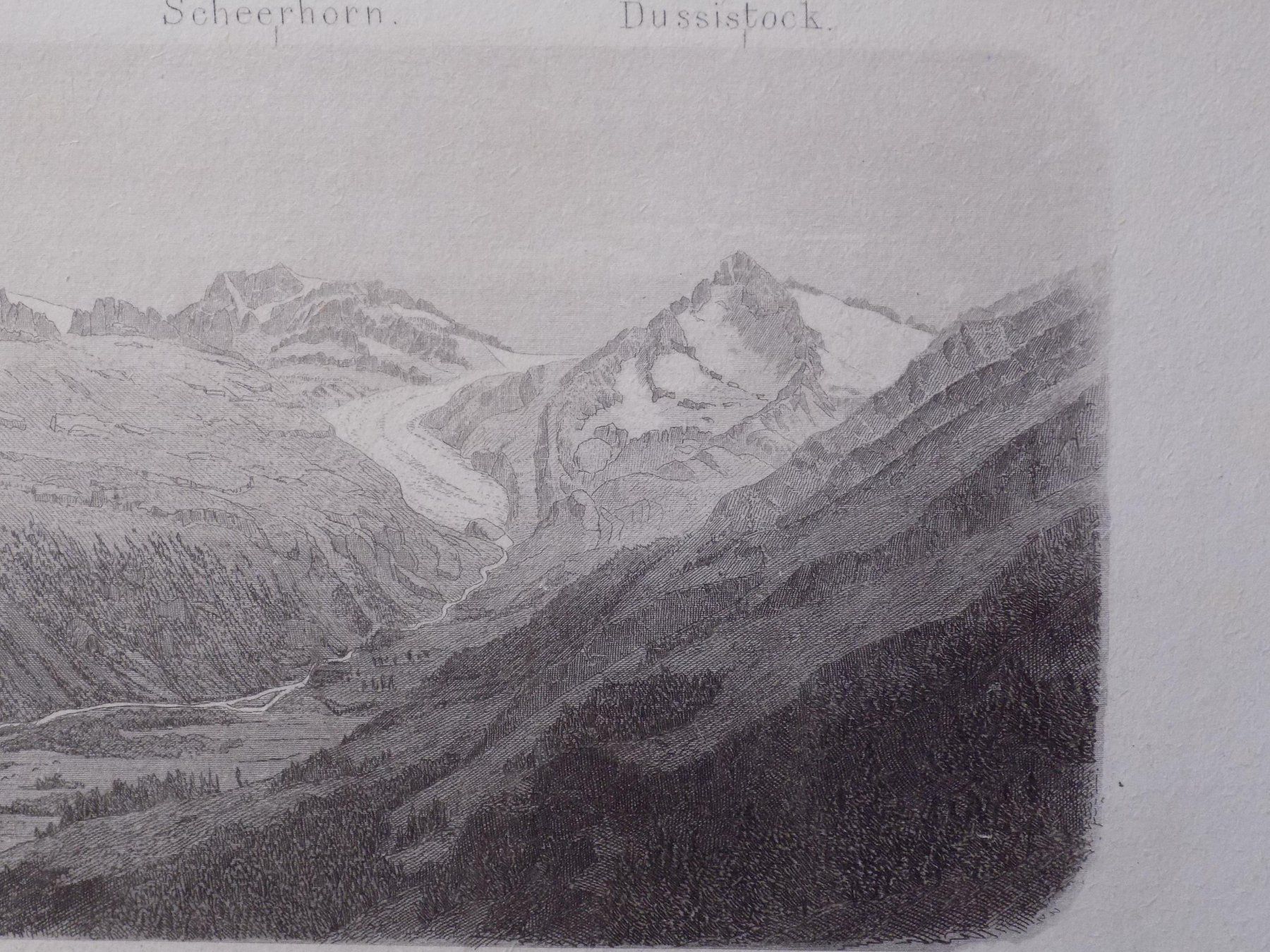 Gravures: Das Maderaner Tal Uri – D'occasion à Risch par Rischli15 9