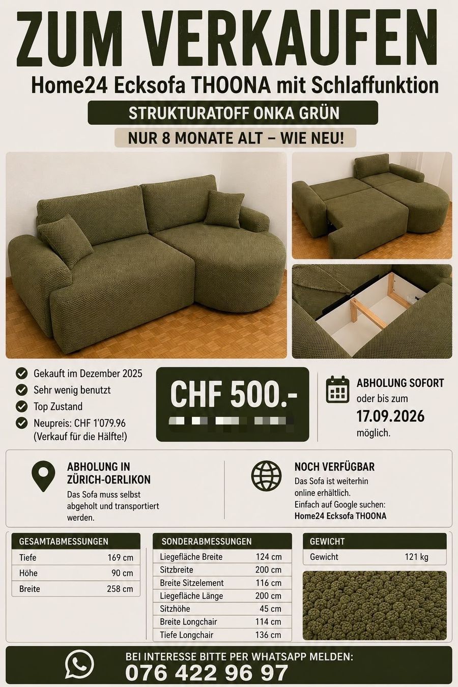 Sofas: Sofa – Gebraucht aus Zürich von rem_g2zn 4