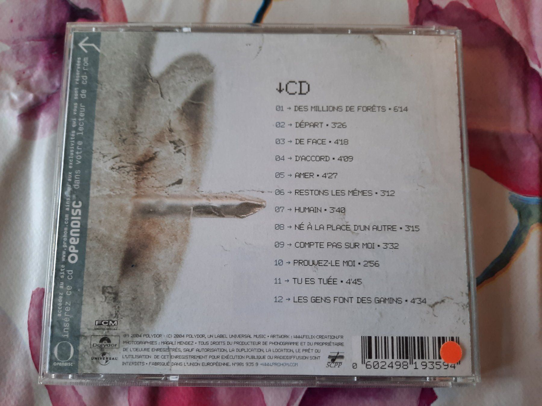 CDs: CD Prohom - peu importe – D'occasion à Pully par bro_n52j 1