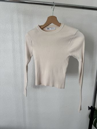 Schöner beiger Stricktop von Zara, gr. S