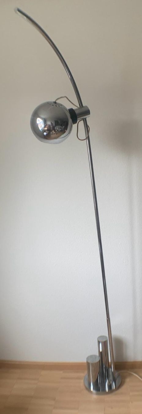 Lampade: Grosse Bogenlampe Italien 70er Jahre – Usato da Basel venduto da Jcva