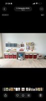 Ikea Spielzeugregal aus Holz mit Rollen,Stauraum für Spilen
