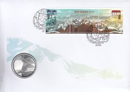 Numisbrief Gottardo 2016