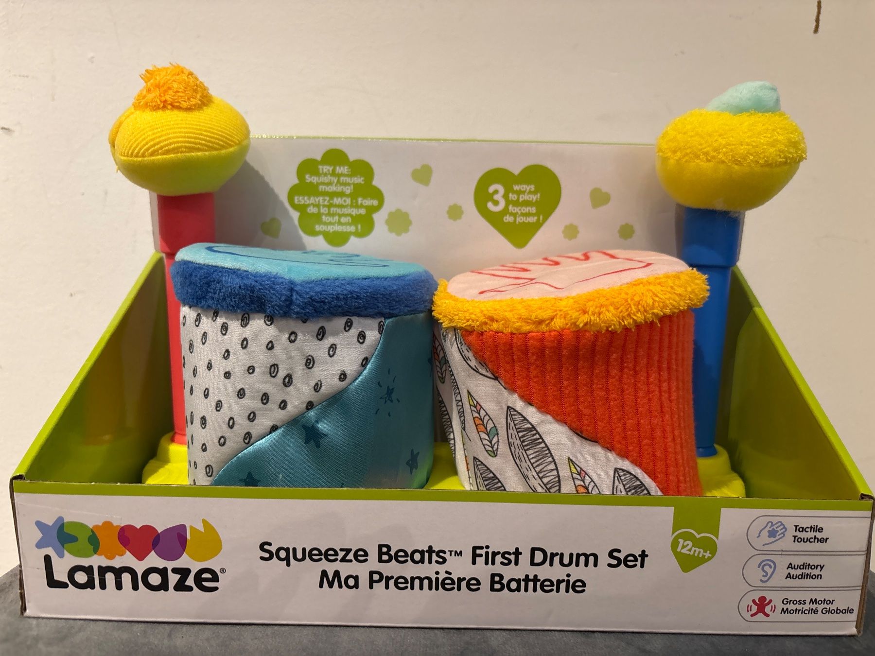 Giocattoli: Lamaze Squeeze Beats™ Trommel-Set – Nuovo e nell'imballaggio originale da Oberegg venduto da MR-shop