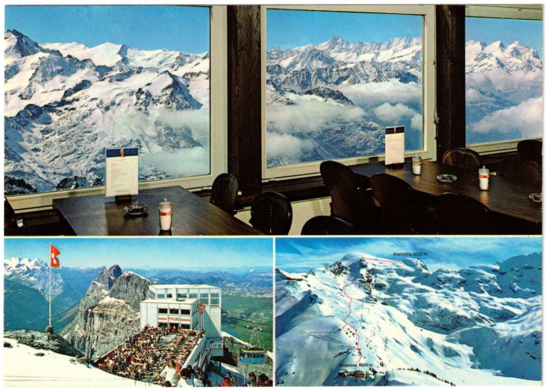 Cartes postales: Engelberg - 3 Bild AK Titlis – D'occasion à Binningen par Mountainrider