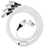 Multi USB Kabel 6 in 1, 3A 1.2M Universelles USB A/C