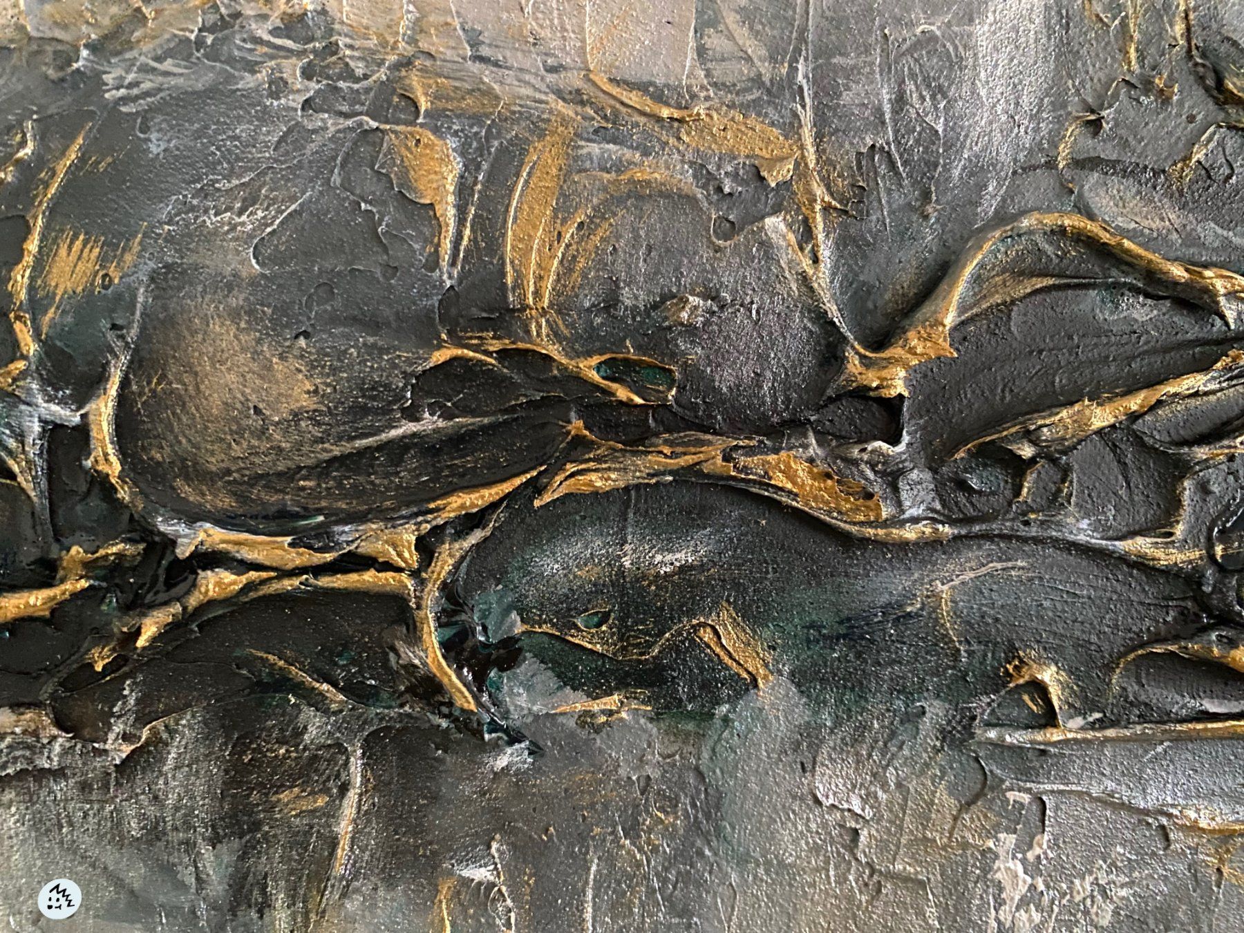 Gemälde: Gemälde abstrakt, Acryl auf Leinwand – Neu und originalverpackt aus Fanas von Omibia 1