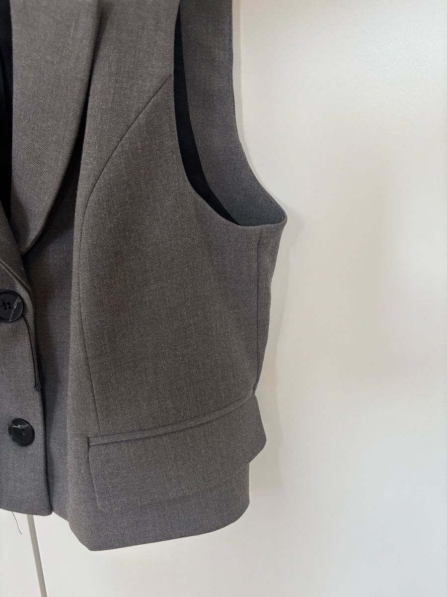 Zara Giacche: Damen Weste grau Grösse S Zara neu – Nuovo e nell'imballaggio originale da Tann venduto da Dina.q 4