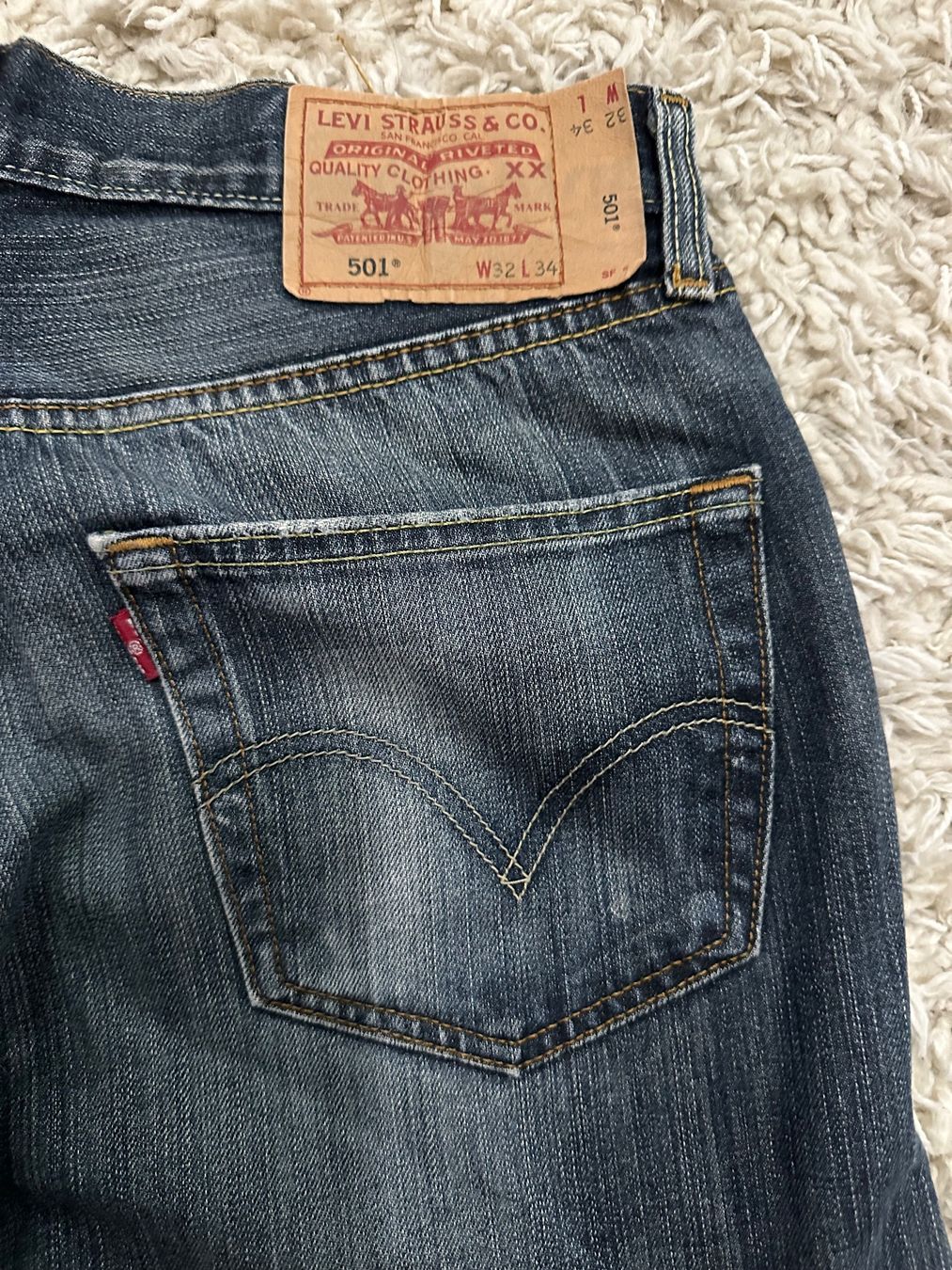 Levi's Jeans: Jeans LEVIS STRAUSS 501 Taille/Grosse W32L34 – Gebraucht aus Bern von BrandVilla 3