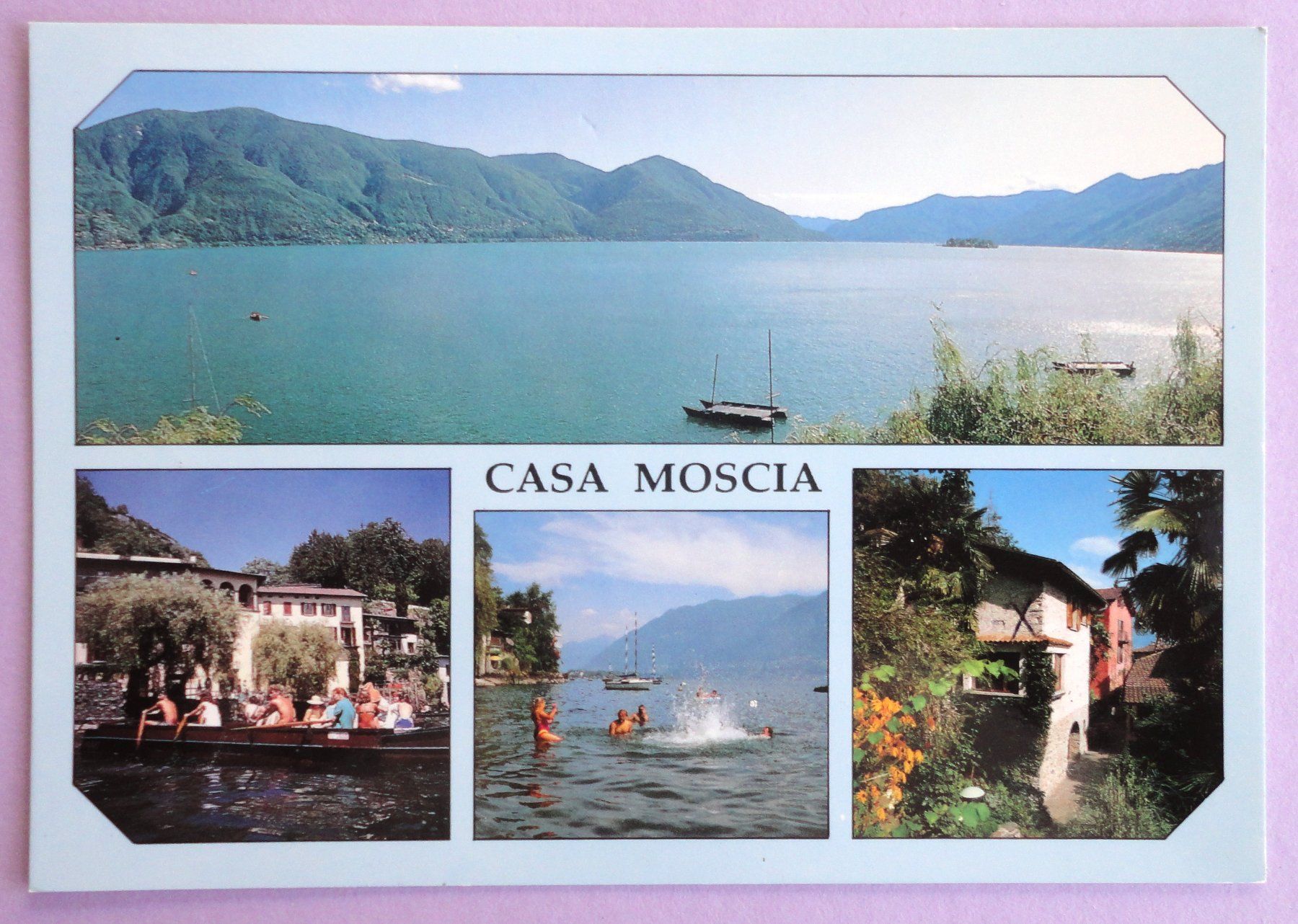 Cartes postales: Casa Moscia, Ascona – D'occasion à Fétigny par Billy2miny