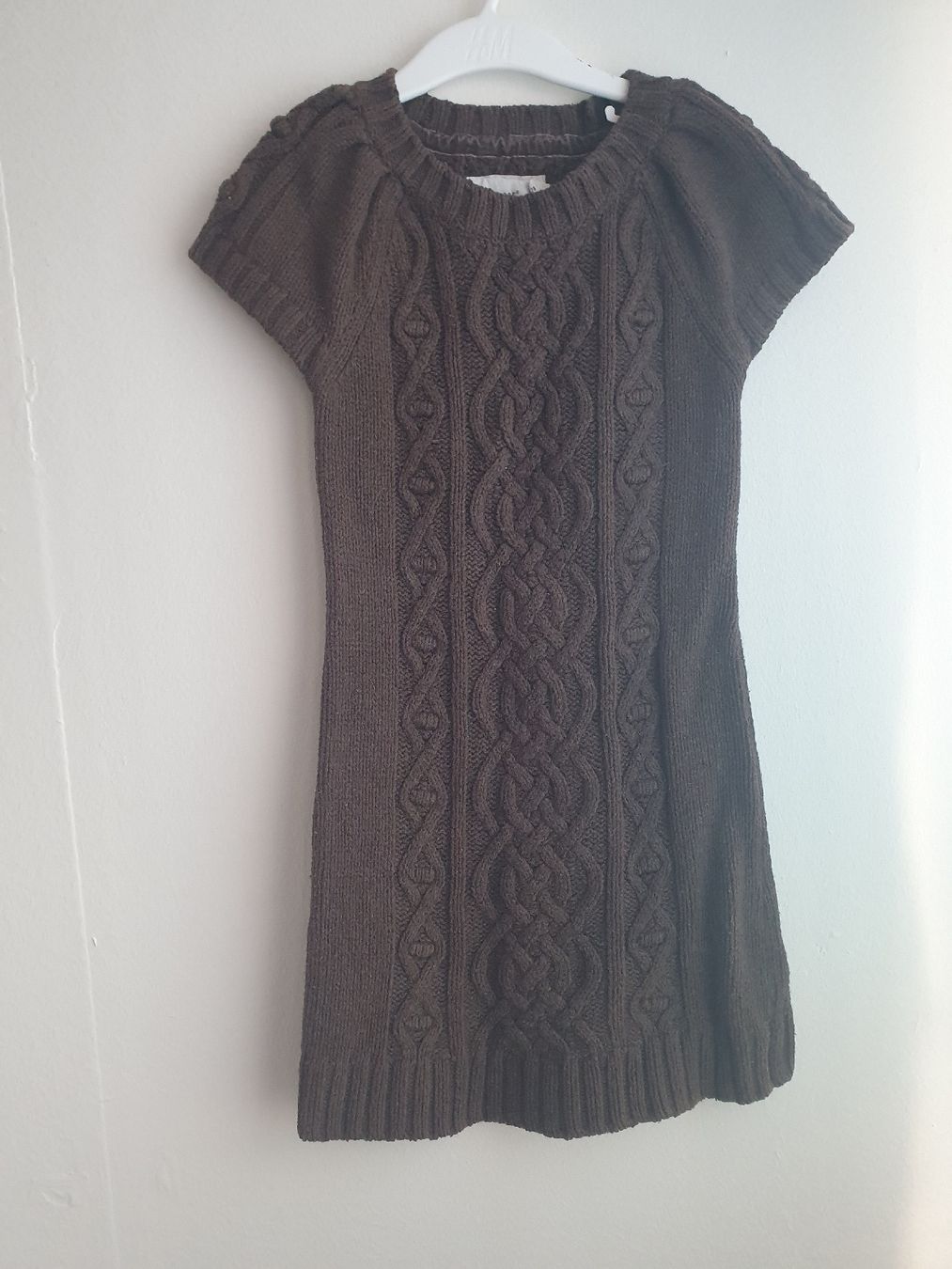Kleider & Röcke: Strick Kleid Grösse 122/ 128 von H&M – Gebraucht aus Schönenwerd von pomodor