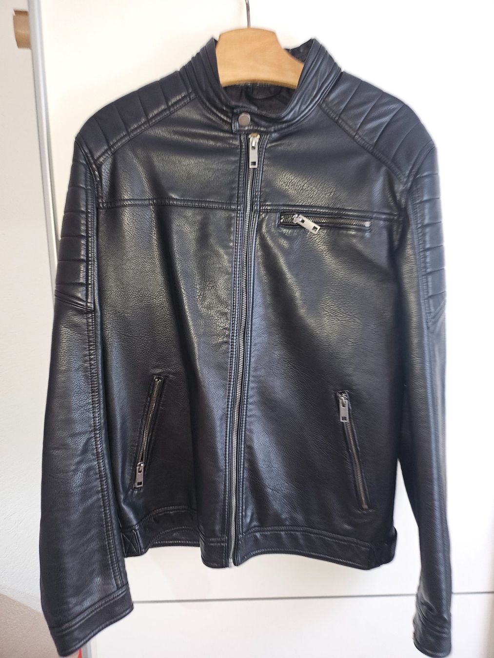 Jack & Jones Giacche: Jack & Jones Kunstlederjacke GR L – Usato da Zermatt venduto da ancise