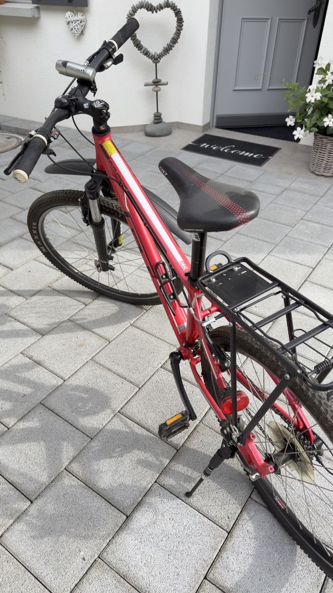 Biciclette: Mountain bike red black frame acceptable condition – Usato da Seon venduto da lucqqz 5