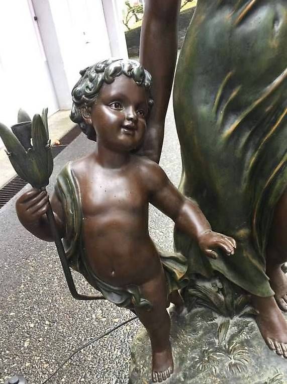 Lampade: Statue lampe d'intérieur - vintage – Usato da Pully venduto da cz3_h75q 4