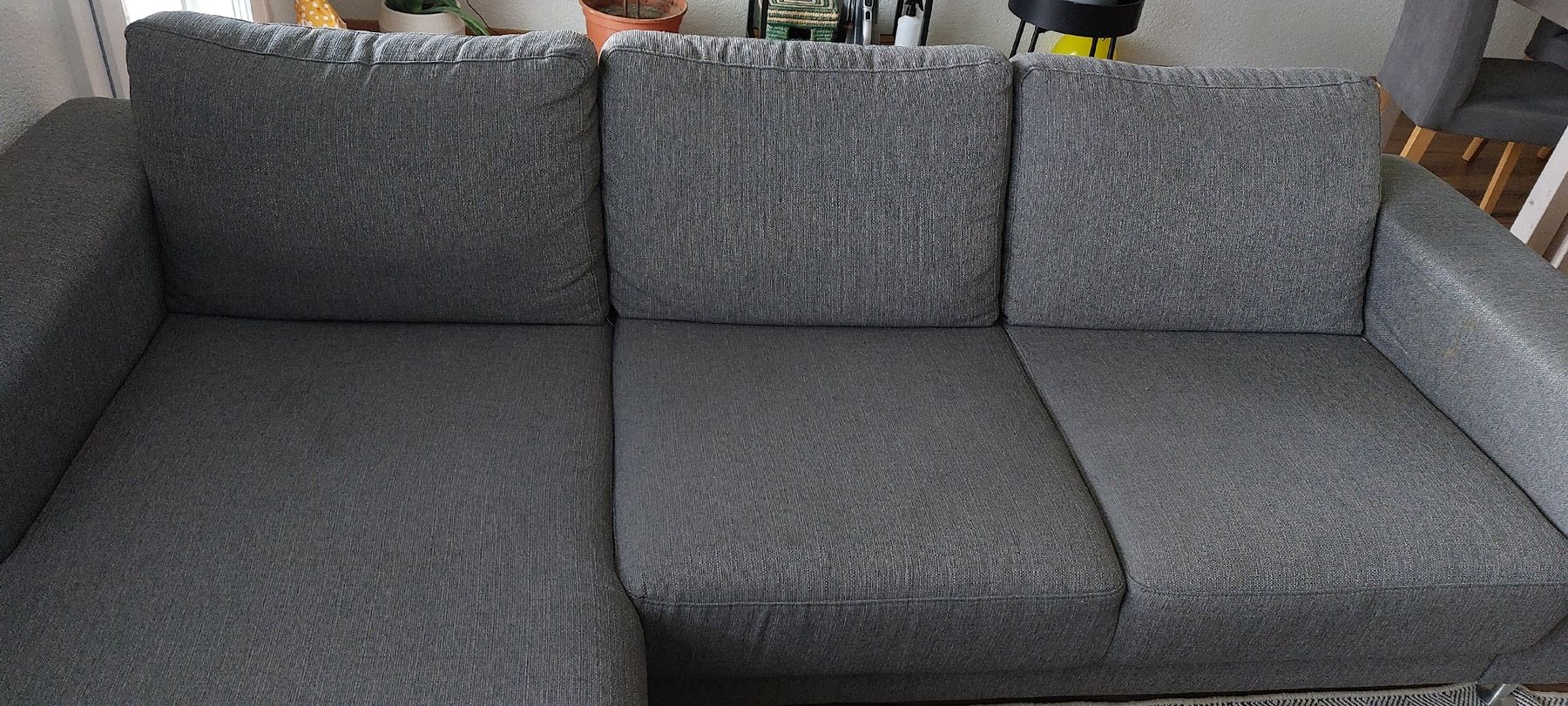 Ikea Divani: Modernes Ecksofa / in Grau – gebraucht  – Usato da Lotzwil venduto da pas_6pjc