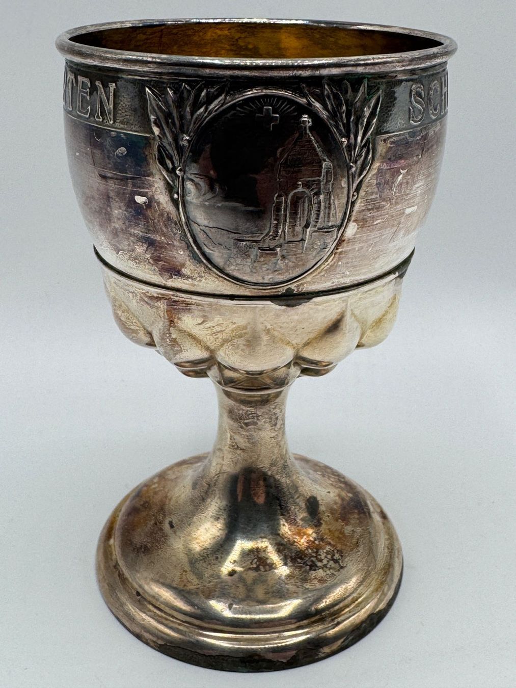 Tazze: Antiker Schützenbecher, Silber, 1966 – Usato da Sachseln venduto da BONATI01