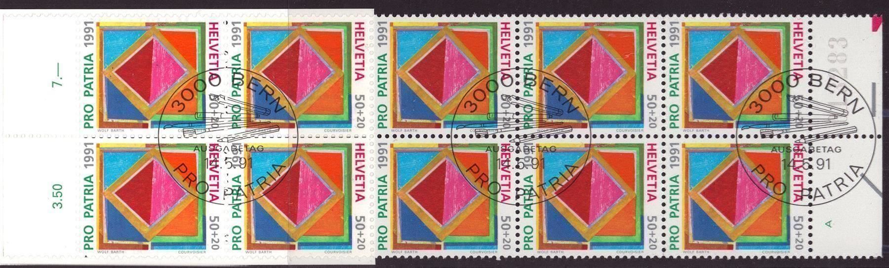 Tutti i francobolli: SCHWEIZ 1991 Pro Patria MH ES – Usato da Eggersriet venduto da stamp303 1