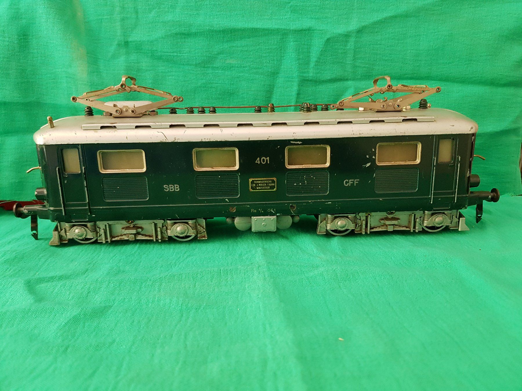 Hag Modellini di ferrovie: HAG Re 4/4 I  échelle "0" – Usato da Genève venduto da odu50 1