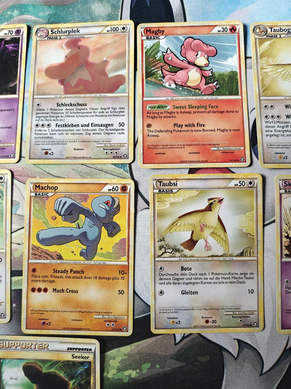 Pokémon Carte collezionabili: 11 Pokemon Karten HS Triumphant von 2010 – Usato da Fideris venduto da VonRiva86 2