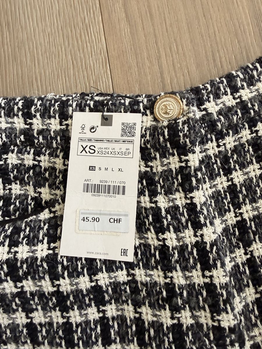 Zara Hosen: Zara Shorts Checked Pattern Size XS with tags – Neu und originalverpackt aus Meilen von tan_v628 2