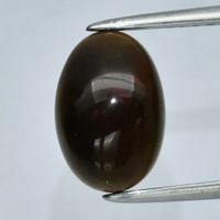 1,46 ct Opale noire naturelle à reflets floraux