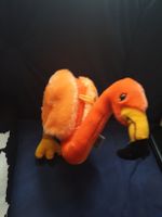 Süsser Flamingo Stoffvogel, Lauranas