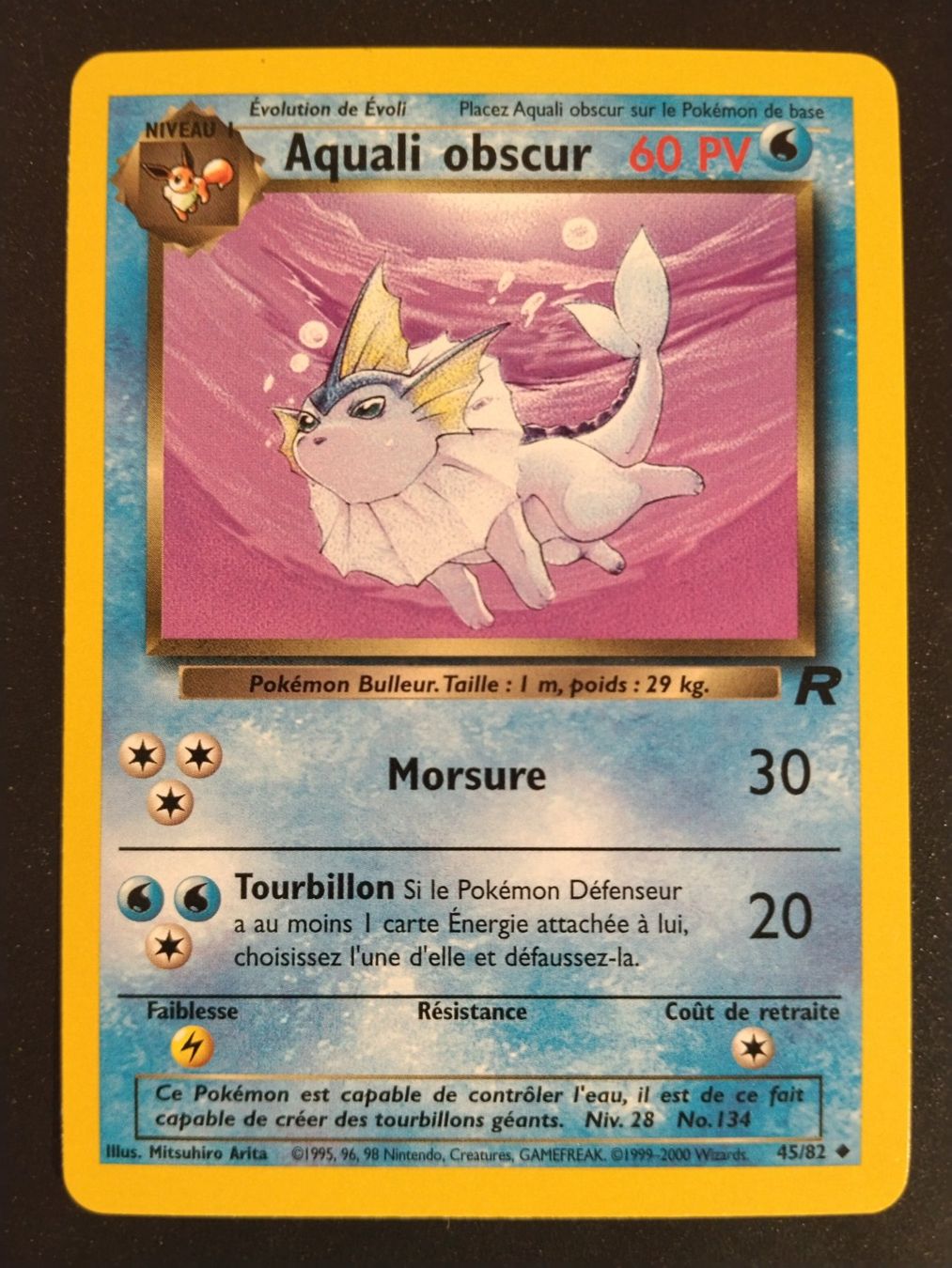 Pokémon Team Rocket: Aquali Obscur 45/82 FR (Gebraucht) in Palézieux ...