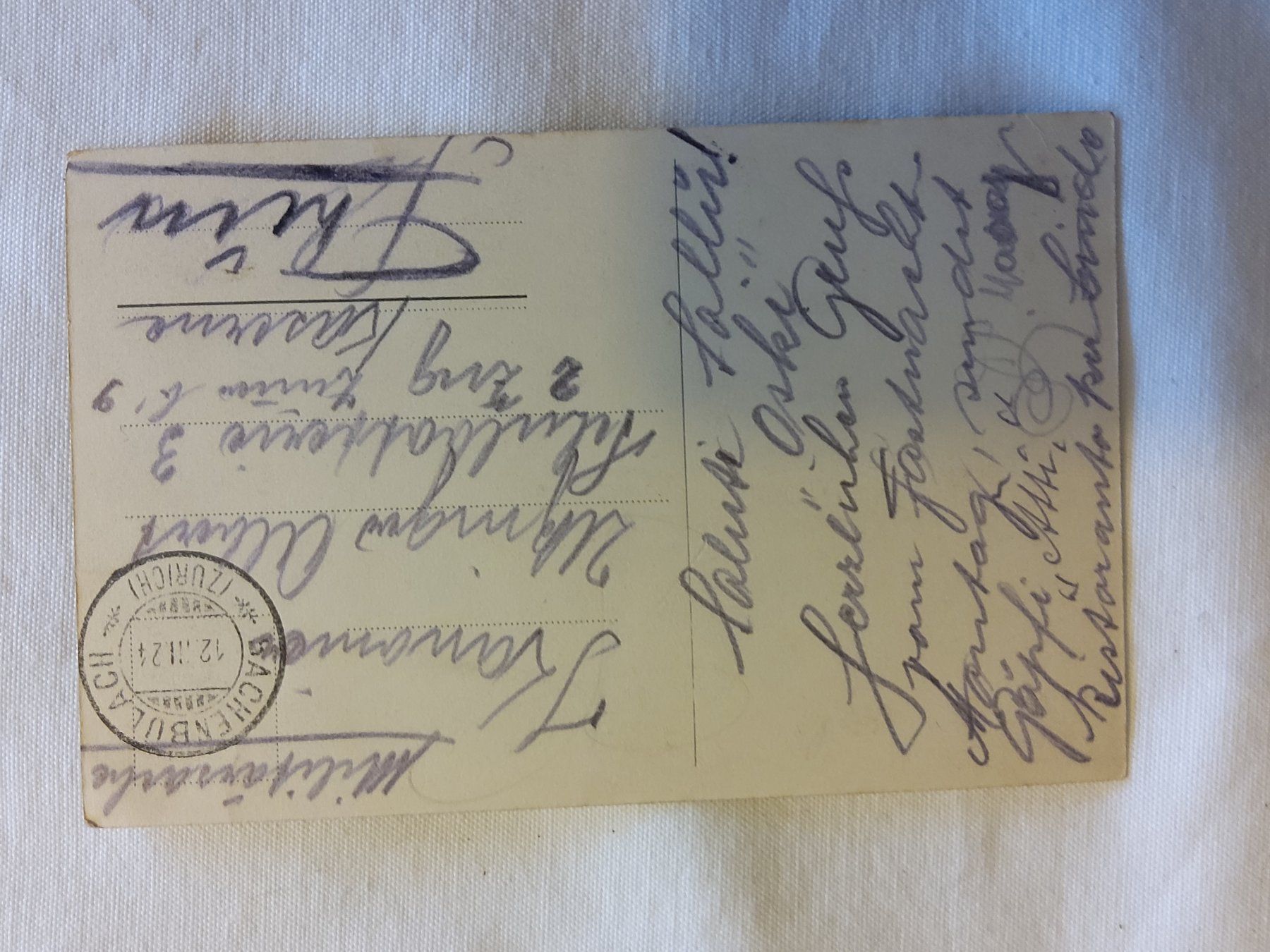 Cartes postales: AK - Bachenbülach 1924 – D'occasion à Bischofszell par Joachim-115 1