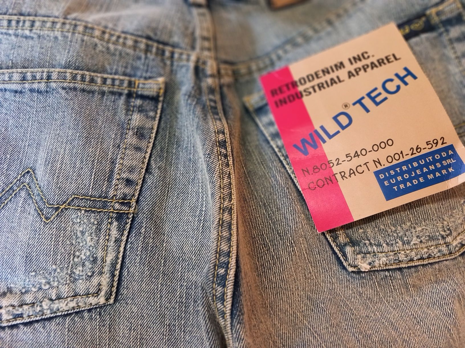 Jeans: Jeans von"WILD" Grösse 28 Fabrikneu – Nuovo e nell'imballaggio originale da Hochwald venduto da motowear-secondhand 6