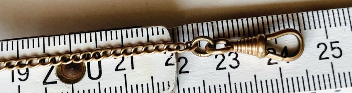 Altri accessori per orologi: Antike, feine Uhrenkette, 24.5 cm lang – Usato da Basel venduto da TOMFAN 5