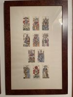 Stampe Tarocchi antichi incorniciati - Grafiche Tassotti