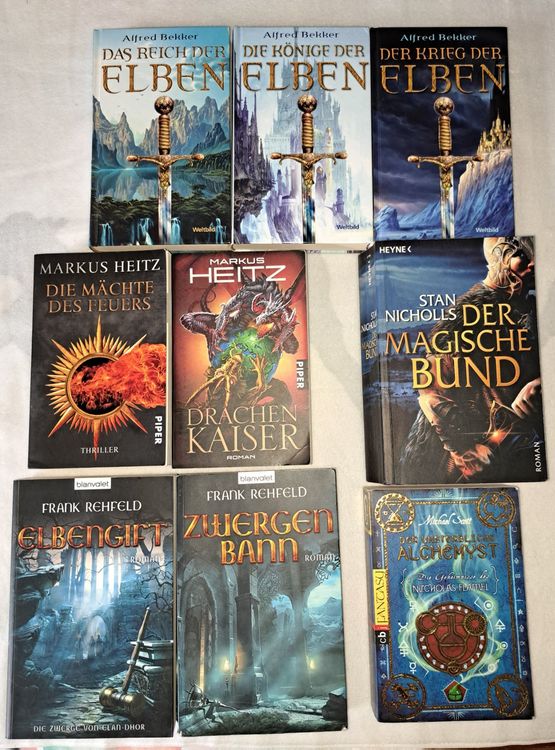 Luxus Bcher Bestseller Fantasy Bild