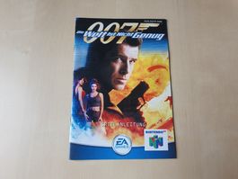 Anleitung 007 die Welt ist nicht genug NUS-NO7P-NOE