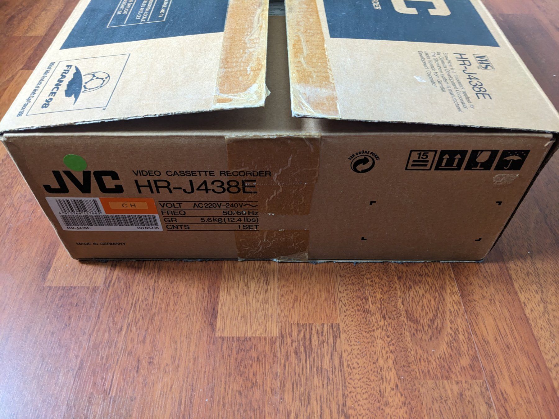 JVC Aufnahmegeräte: JVC HR-J438E Videorecorder mit Originalverpackung – Gebraucht aus Stetten AG von Trexx75 7