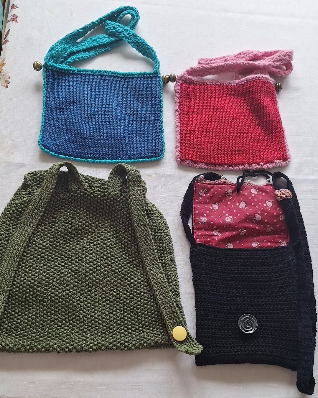 Borse & Zaini: Handgestrickte Kindertaschen, Rucksäckli.n – Nuovo (secondo la descrizione) da Mönchaltorf venduto da Joka013 2