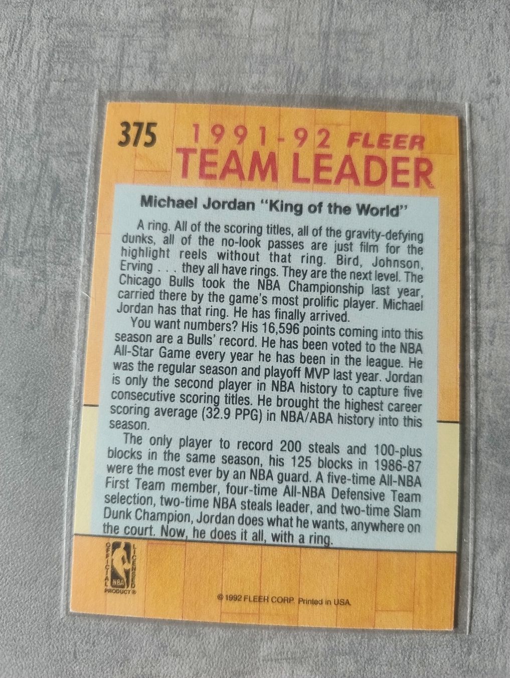 Nba Carte collezionabili: NBA 1991 Fleer Michael Jordan  – Nuovo (secondo la descrizione) da Martigny venduto da jul_7s5x 1