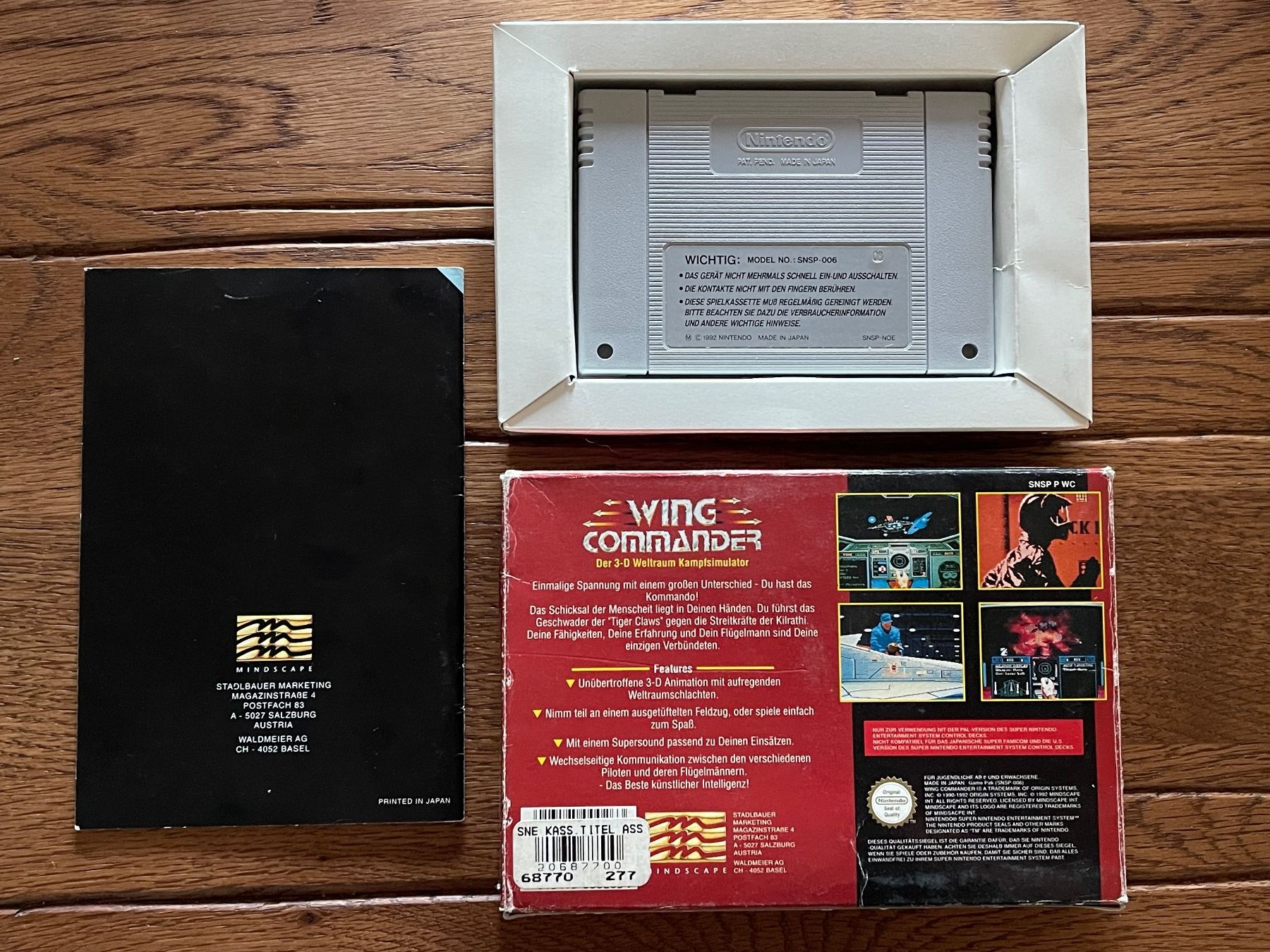 Giochi: Super Nintendo SNES - Wing Commander - Komplett orginalverpa – Usato da Zuerich venduto da Dorsi 1