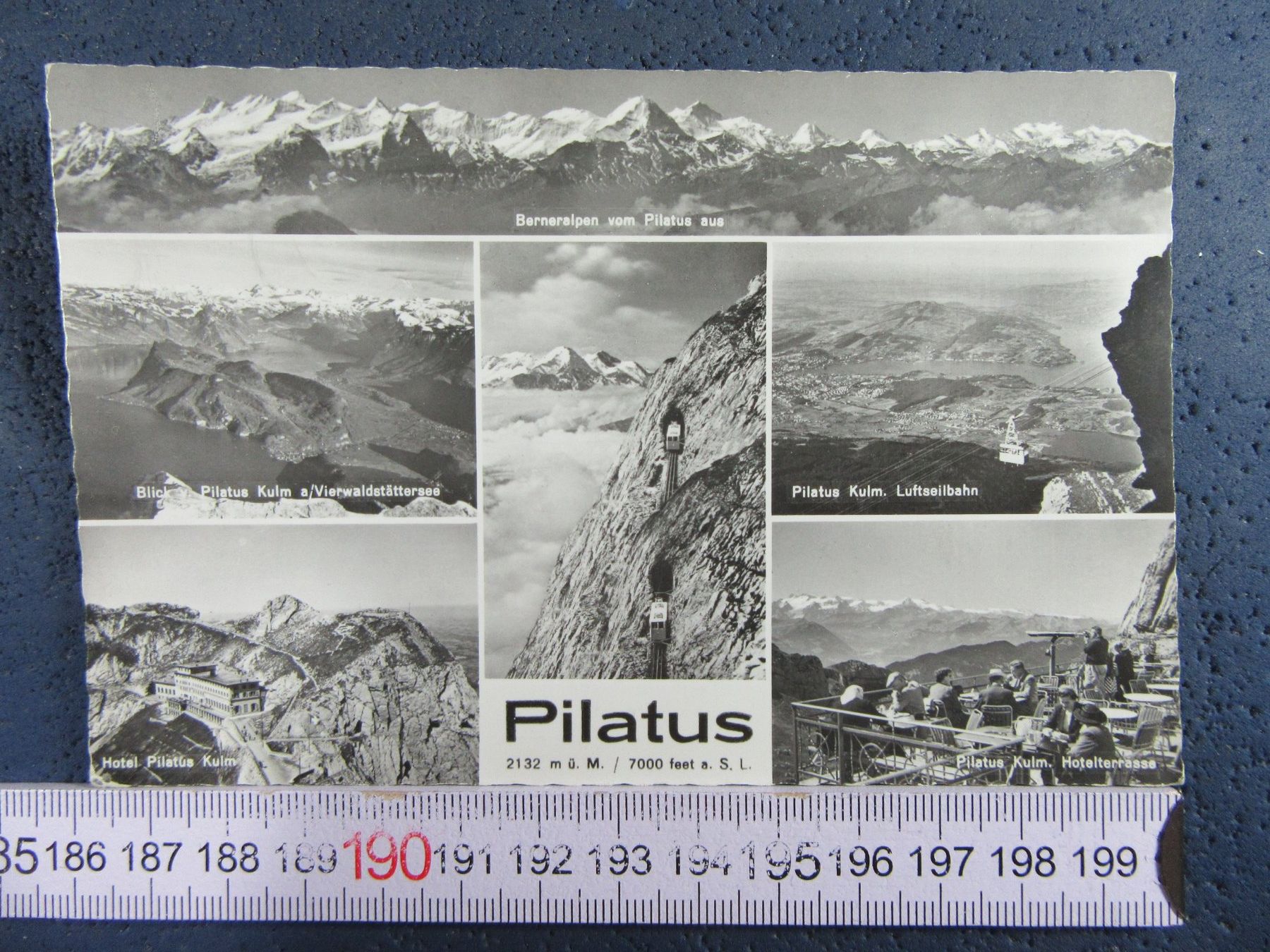 Ansichtskarten: PILATUS ONW AK 1962 – Gebraucht aus Ettingen von Hausi4711