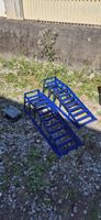 KFZ Auffahrrampe Werkthor 3t, Servicerampe blau, neu