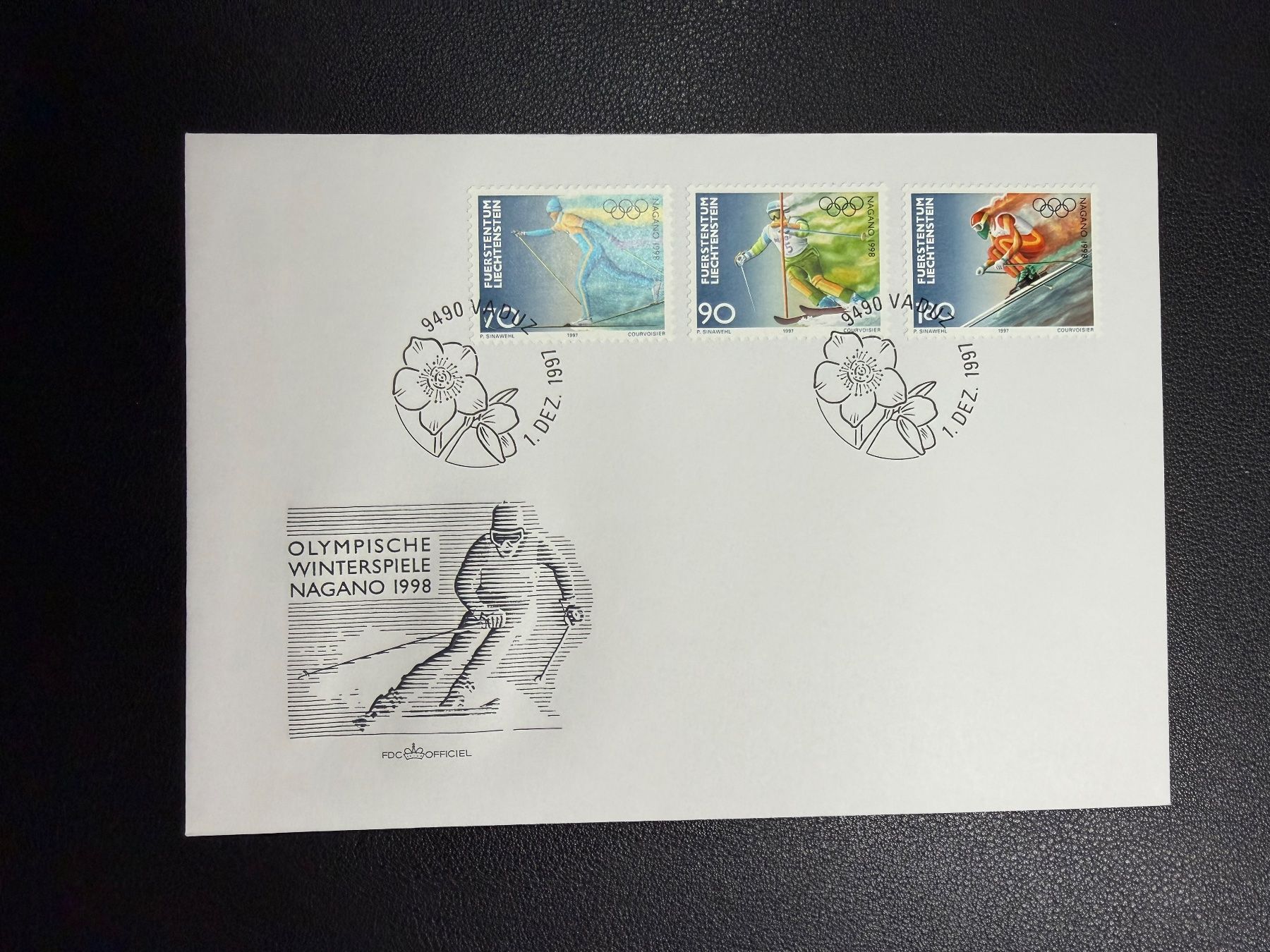 Tous les timbres: Liechtenstein FDC 1997 – D'occasion à oberrüti par jeanmei