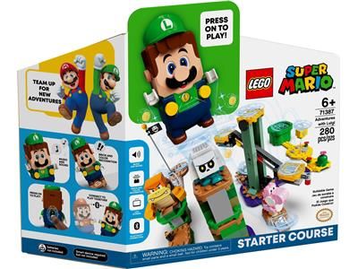 Lego Kit di costruzioni: 71387 Abenteuer mit Luigi - Starterset – Nuovo e nell'imballaggio originale da St. Gallen venduto da brickli