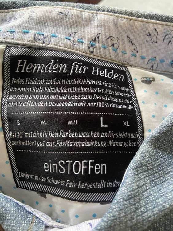 Camicie: Hemd von Einstoffen Gr. L – Usato da Flüh venduto da domiri 2