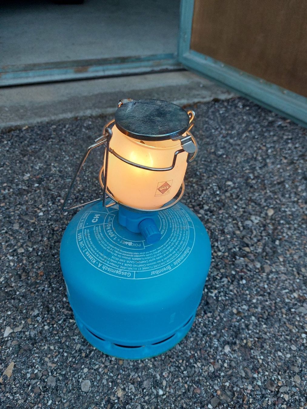 Lampen: Gas Lampe Laterne Campinggaz – Gebraucht aus Kriens von Allerhand5 1