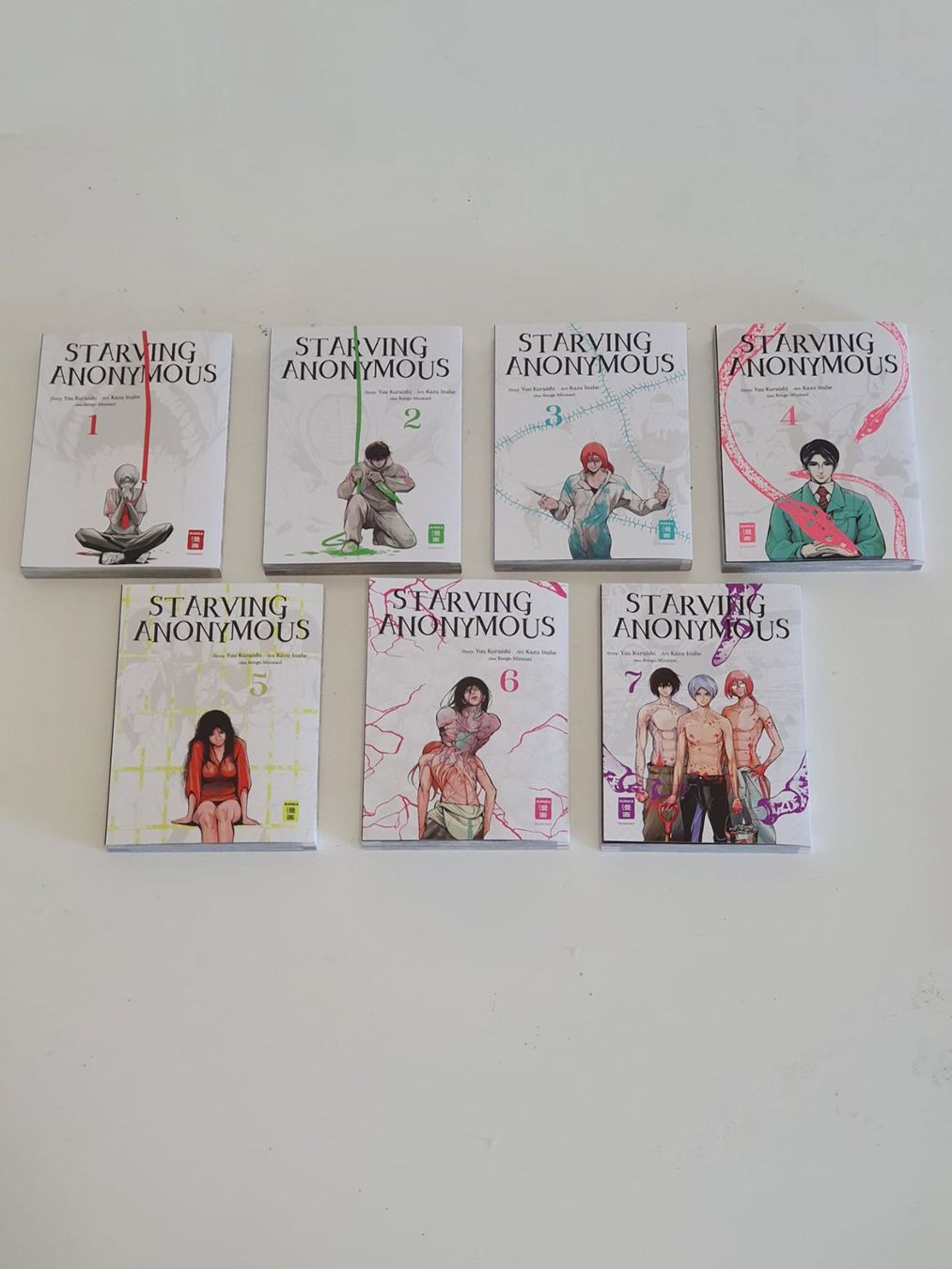 Fumetti: Starving Anonymous Manga Komplett – Nuovo (secondo la descrizione) da Pratteln venduto da lookatherizinosaurus 1